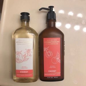 Bath and Body Works guava + orange aroma